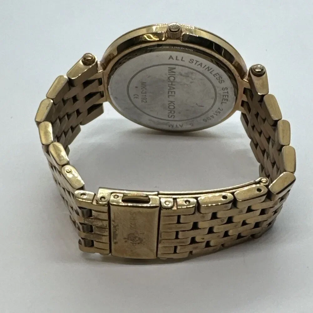 Michael Kors Darci MK3192 Women Rose Gold Analog Dial Quartz Wrist Watch JNA386